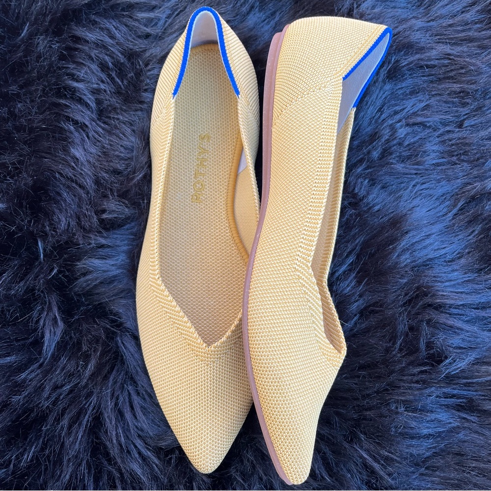 **SOLD** Rothy’s Marigold Pointed Toe Flats - Picture 6 of 15